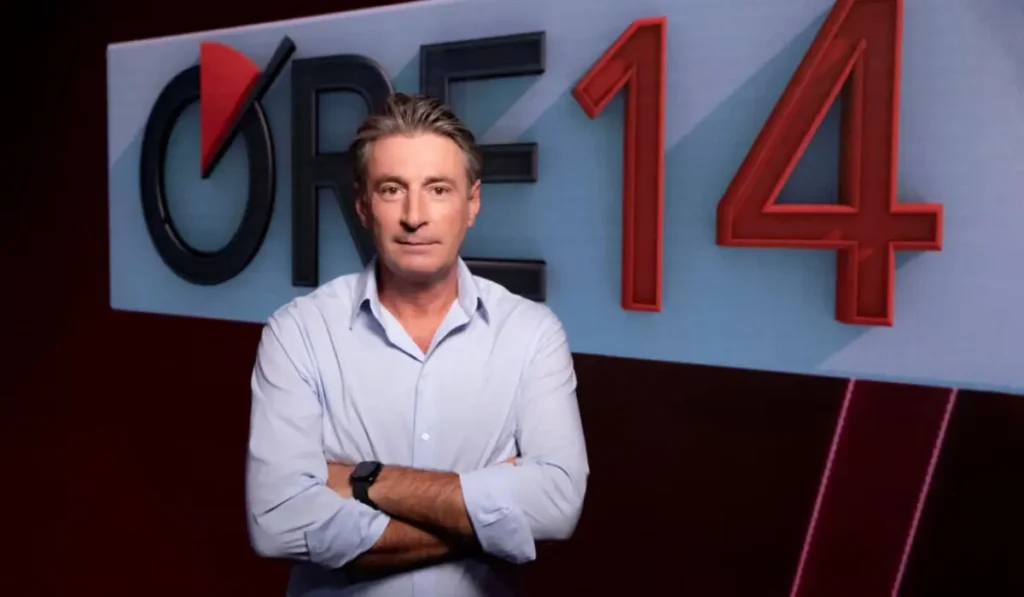 Giampaolo Rossi AD Rai in conferenza stampa
