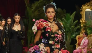 Leonie Cassel protagonista della sfilata Alta Moda a Taormina