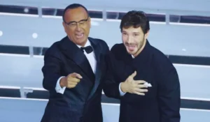 Immagine del Teatro Ariston durante il Festival di Sanremo