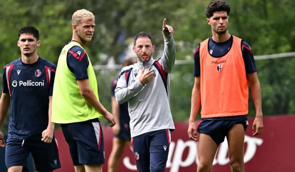 Gol Arminia Bielefeld contro Bologna in preseason 2026