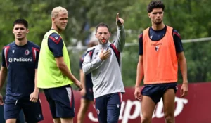 Gol Arminia Bielefeld contro Bologna in preseason 2026