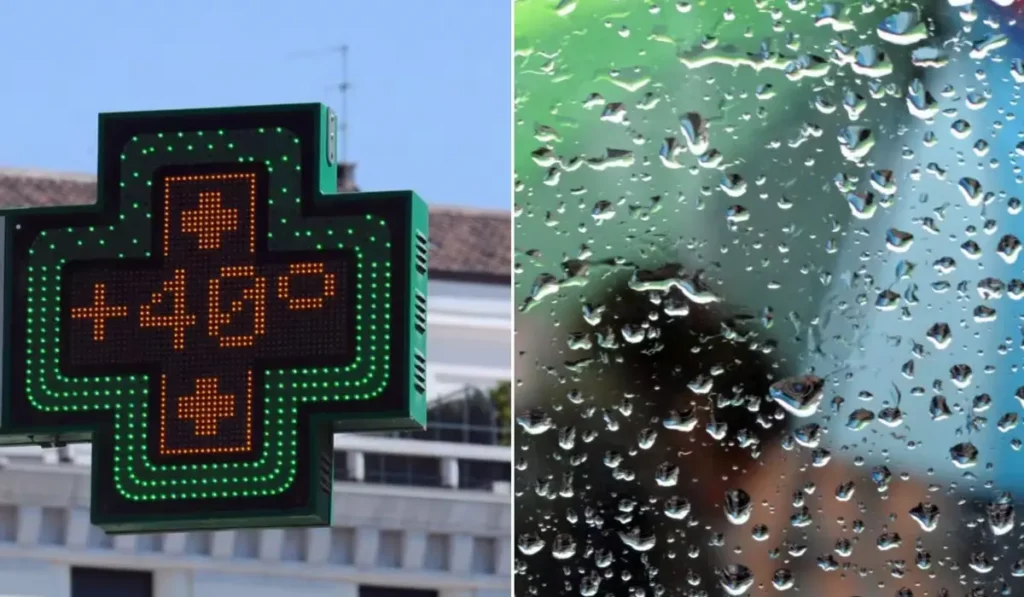 Temporali in arrivo al Nord per il calo delle temperature dopo il caldo estremo