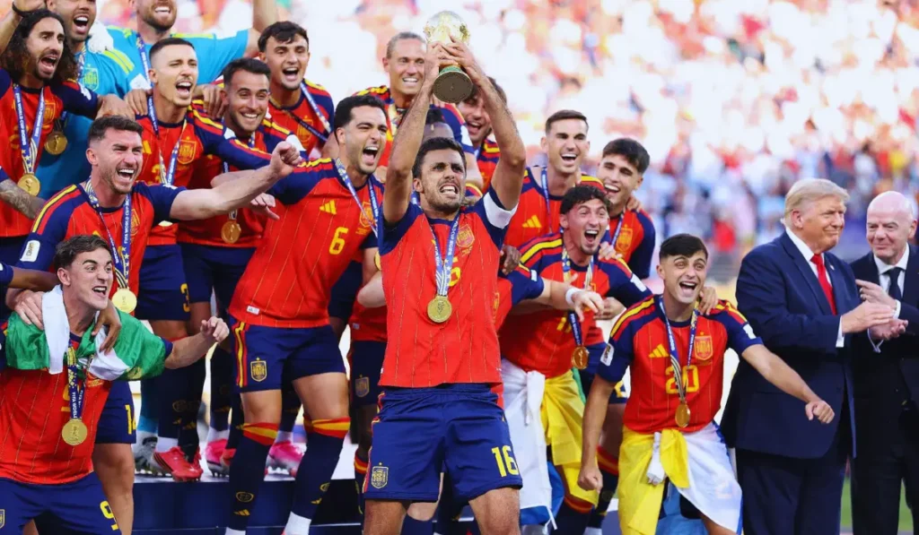 La Nazionale spagnola campione del mondo 2026