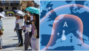 Anticiclone africano e ondata di calore estiva sulle regioni italiane