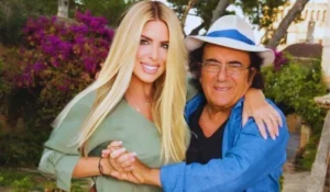 Al Bano e Loredana Lecciso durante un’apparizione televisiva